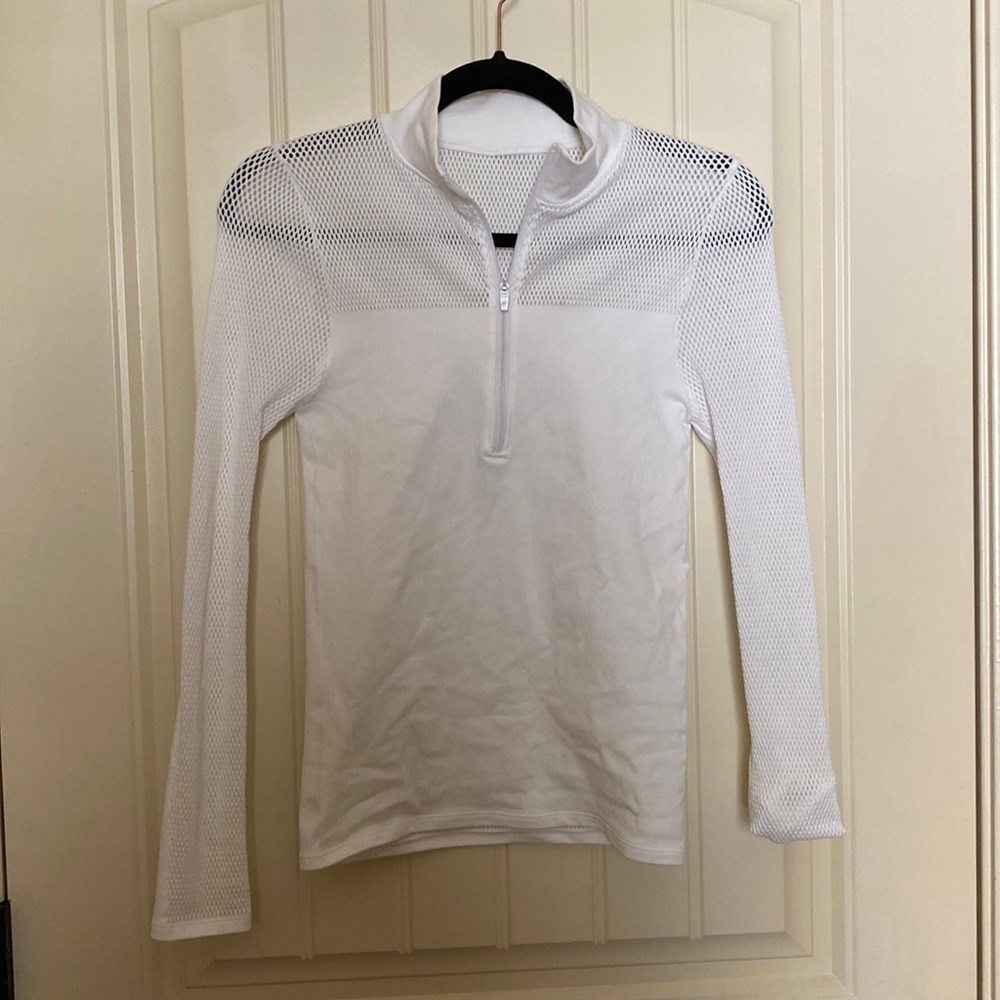 Fabletics long sleeve half zip pull over